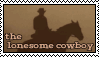 lonely cowboy blinkie